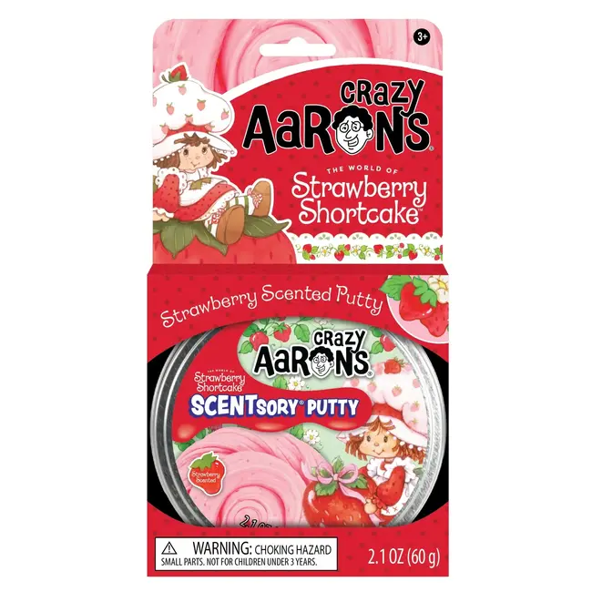 Strawberry Shortcake 4" Thinking Putty