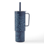 Straw Cup Wildflower Meadow Tidal Blue 32 oz