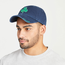 Tattered Chill Cap Applique Shamrock Darkest Blue