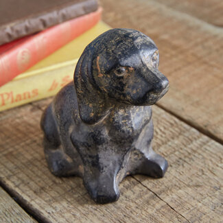 CTW Home Collection Cast Iron Puppy Figurine