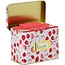 Recipe Tin Box - Strawberry Fields