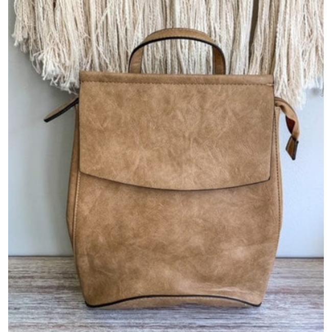 Flap Over Convertible Backpack