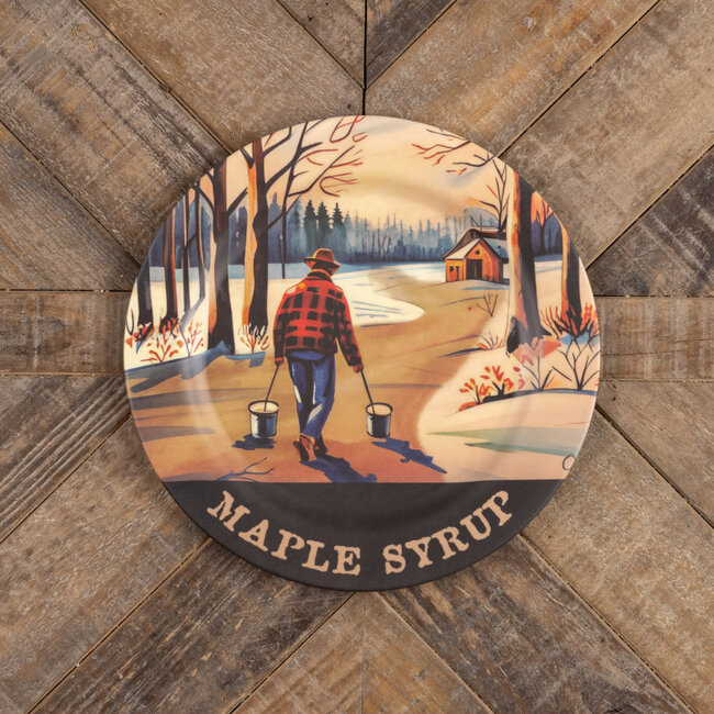 Maple Syrup Plate