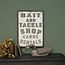 Green Bait and Tackle Shop Sign