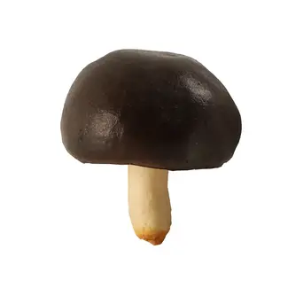 Flora Bunda Artificial Faux Brown Mushroom 3”