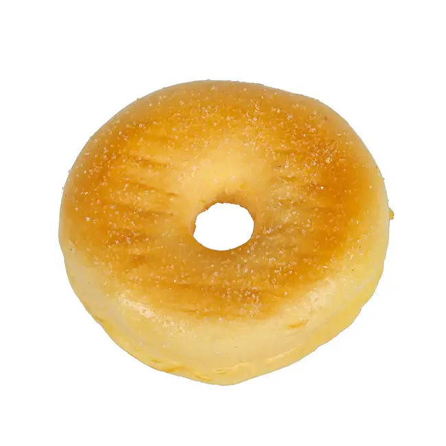 Artificial Faux Sugar Donut 3.75”
