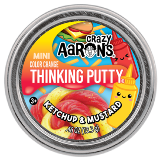 Ketchup and Mustard 2” Mini Thinking Putty