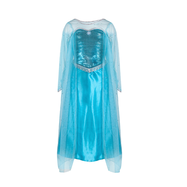 Ice Queen Dress w/ Cape