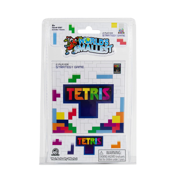 World's Smallest Tetris Game