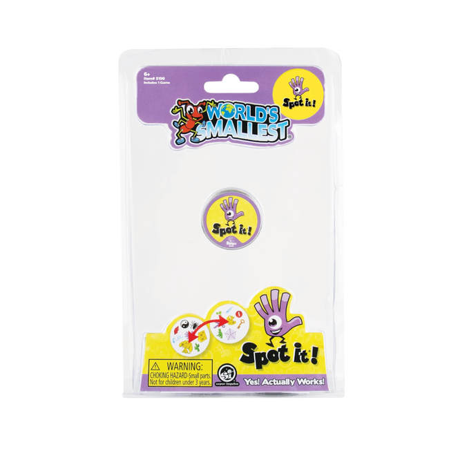 World's Smallest Spot It Card Game