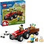 Red Farm Tractor with Trailer & Sheep LEGO