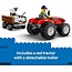 Red Farm Tractor with Trailer & Sheep LEGO
