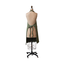 Cotton Waffle Weave Apron with Pockets and Lace