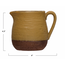 Stoneware Reactive Glaze Creamer Natural 20 oz