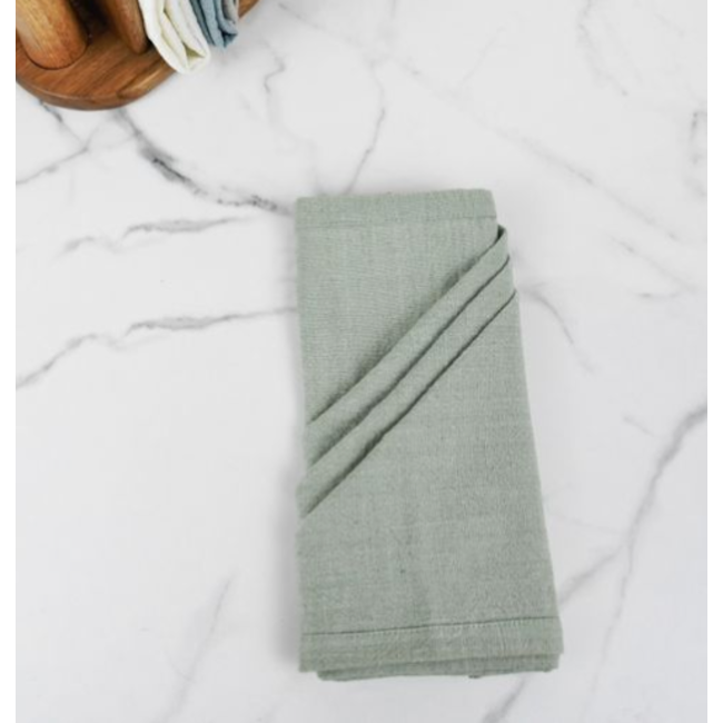 Celery Cotton Napkin Set of 4