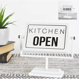 Kitchen Flip Sign