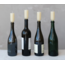 Unscented Bottle Taper Candles in Box Set of 4 Cream