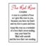 Red Rose Charm