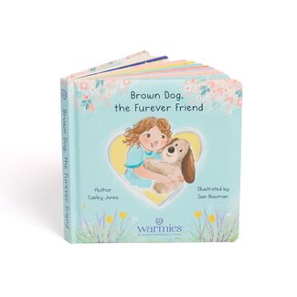 Warmies Brown Dog, The Forever Friend Warmies Book