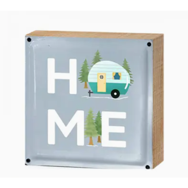 HOME Camper Sign 6”