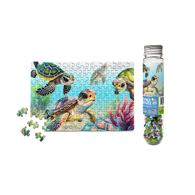 Flippin Awesome Sea Turtles Micro Puzzle