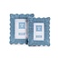 Blue Wicker Woven Frame 5 x 7