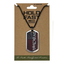 We the People Flag Hold Fast Necklace