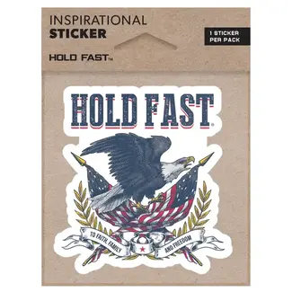Kerusso Vintage Eagle Hold Fast Sticker
