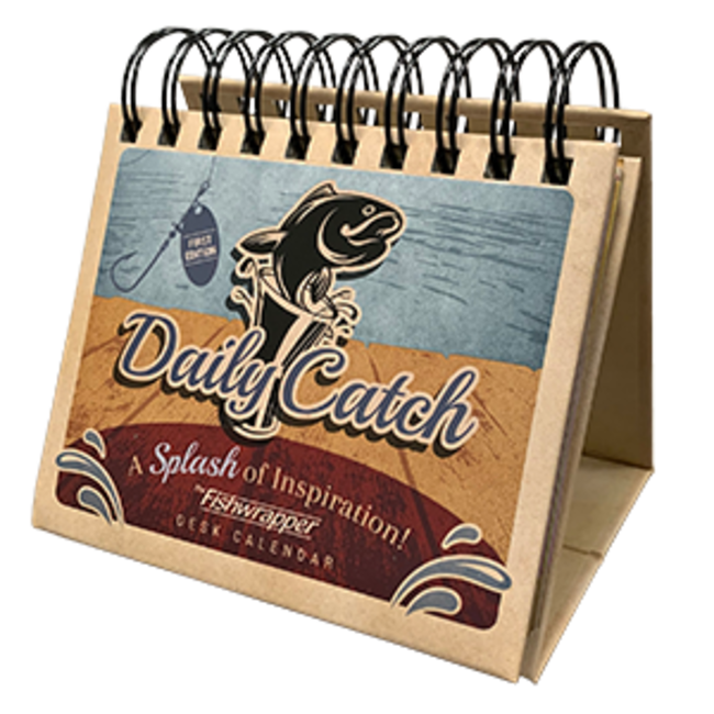 Fishwrapper 'Daily Catch' Desk Calendar