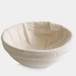 Breadtopia Round Proofing Basket and Liner 8.5"