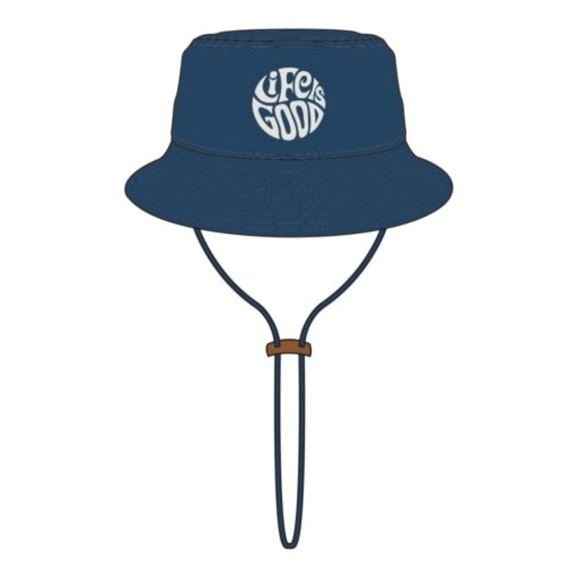 Bucket Hat LiG Groovy Circle Darkest Blue
