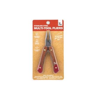 12 in 1 Multi-Tool Pliers - Red