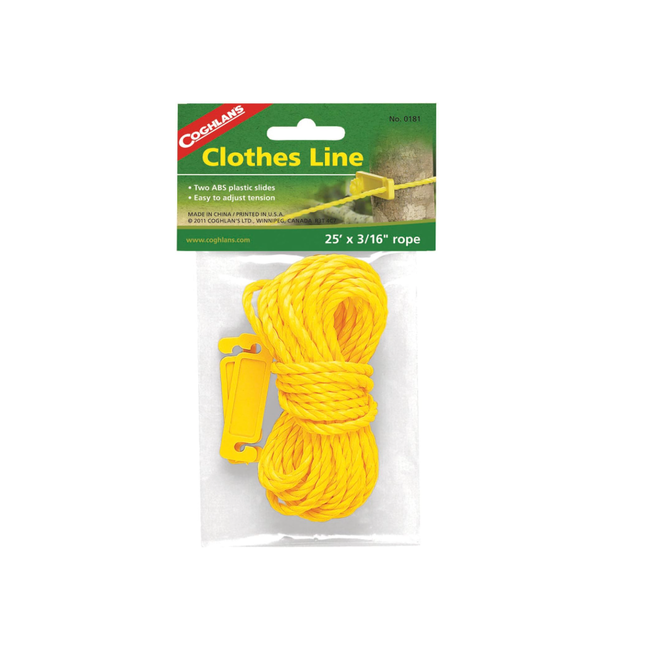 Clothesline 25’ x 3/16”