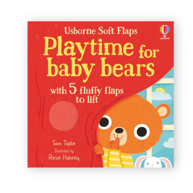 Playtime for Baby Bears Usborne Soft Flaps Book