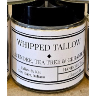 Tallow By Kat Lavender Tea Tree & Geranium Whipped Tallow Balm