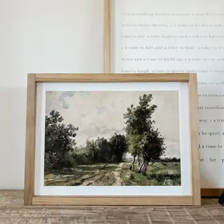 Lilliann Light Oak/25x17”
