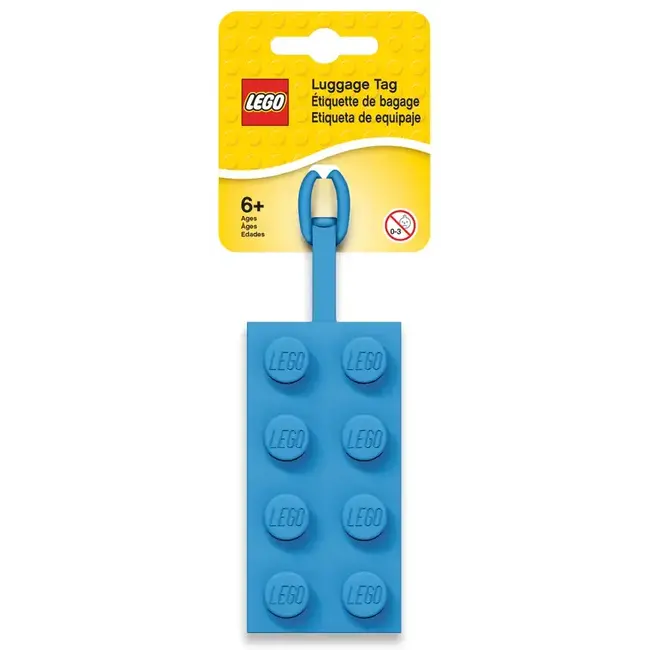 Blue Luggage Tag LEGO