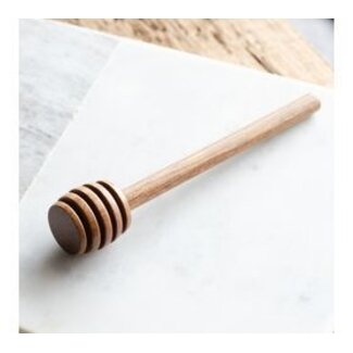 Wood Honey Dipper 6”