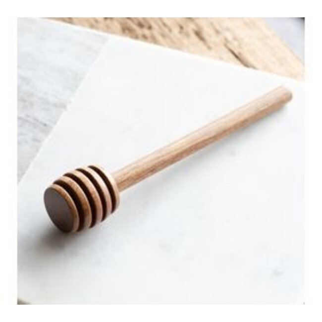 Wood Honey Dipper 6”