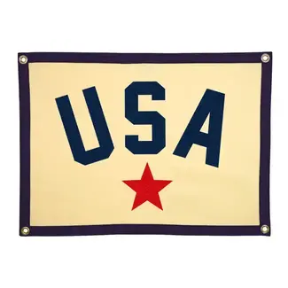 Oxford Pennant USA Camp Flag