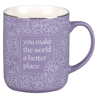 Christian Art Gifts You Make The World a Better Place Mug