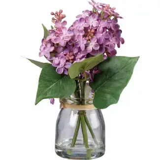 Purple Lilac Vase