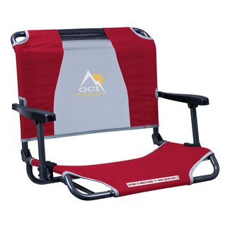 GCI Big Comfort Stadium Chair With Armrests Red