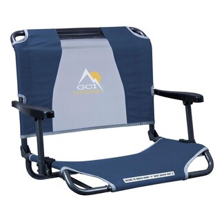 GCI Big Comfort Stadium Chair With Armrests Navy