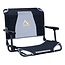 Big Comfort Stadium Chair With Armrests Black