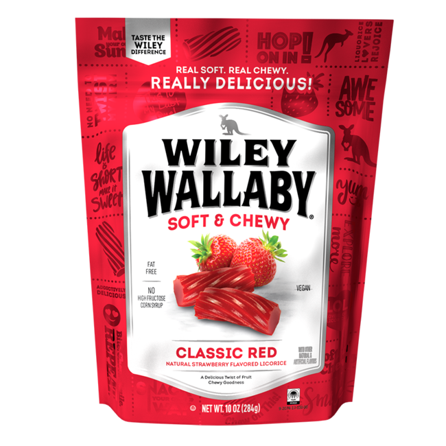Wiley Wallaby Red Licorice