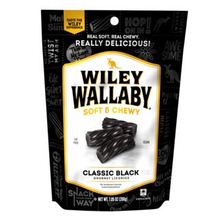 Wiley Wallaby Black Licorice