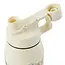 Twist Top Bottle Layered Sticker Collage Sandstone White 32 oz