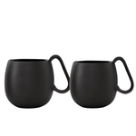 Nina Tea Mug Charcoal Set of 2