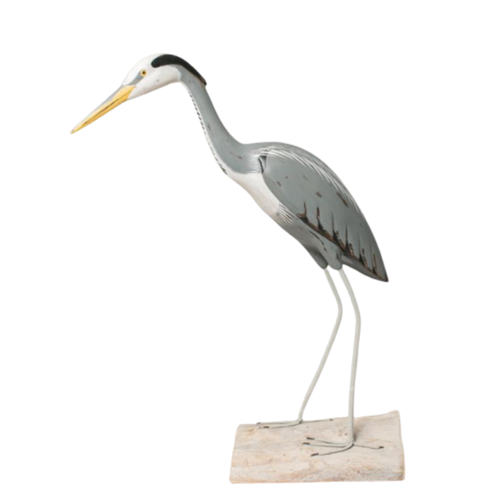 Hand Carved Great Blue Heron